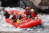 people rafting